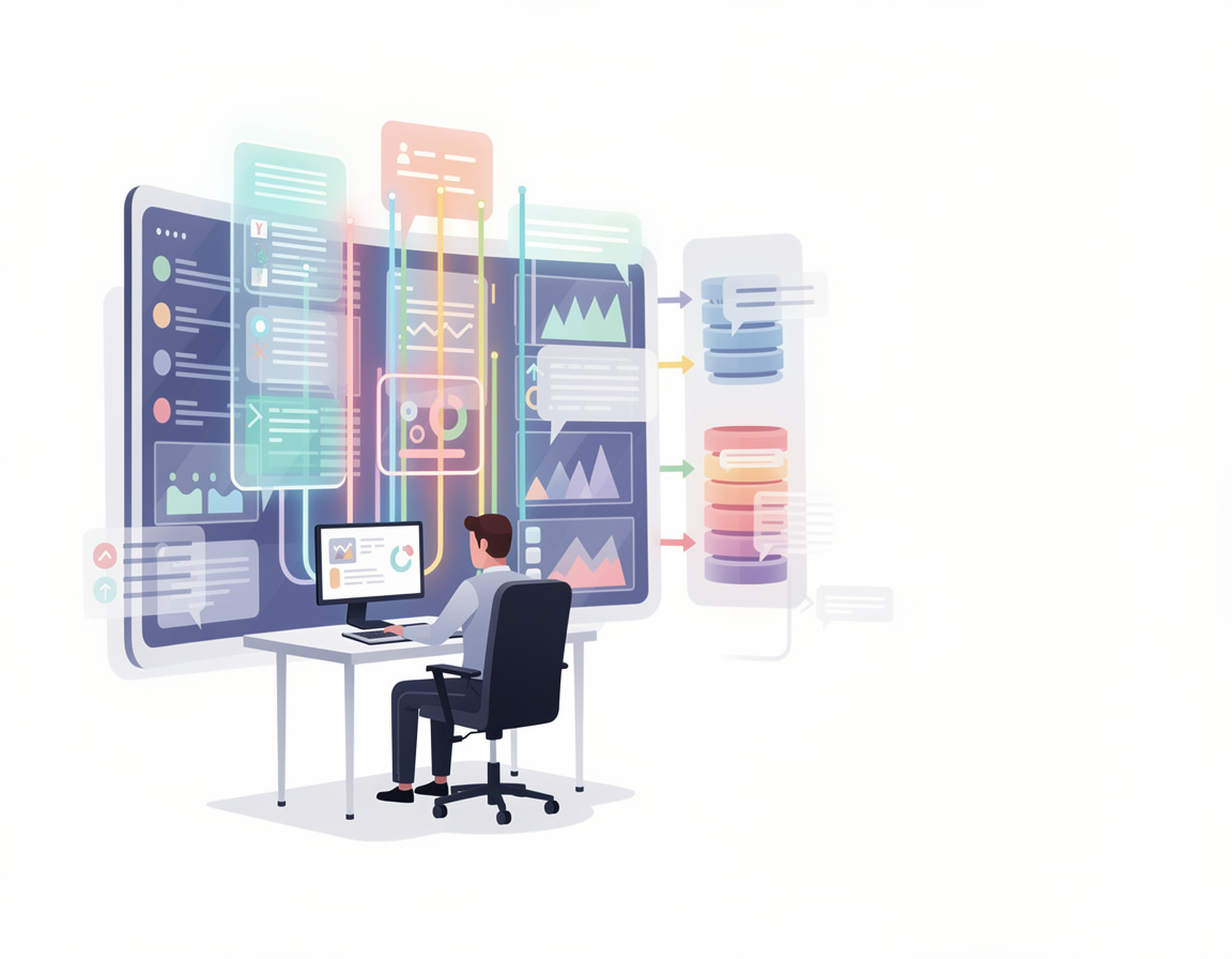 Ilustrasi Workflow framework baca feed dan arsip tren saat sinyal tren mudah tertutup noise komentar untuk SOLO33